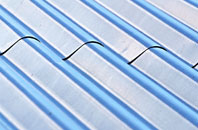 Steelend corrugated roofing